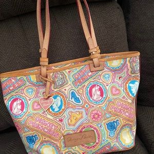 Dooney and Bourke vintage Disney princess tote